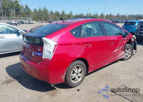 2010 Toyota Prius Iii from USA, damaged, VIN JTDKN3DU9A5176655